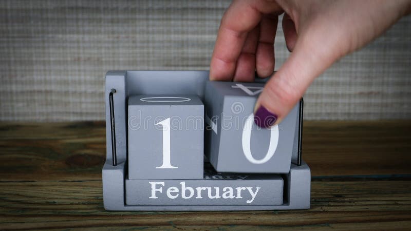 10 kalenderFebruari månader