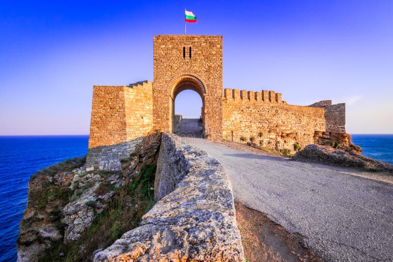 Kaliakra Fortress medieval ruins in Bulgaria