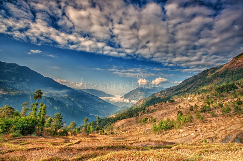 Kalinchok Kathmandu Valley Nepal stock image Kalinchok Kathmandu Valley Nepal stock image