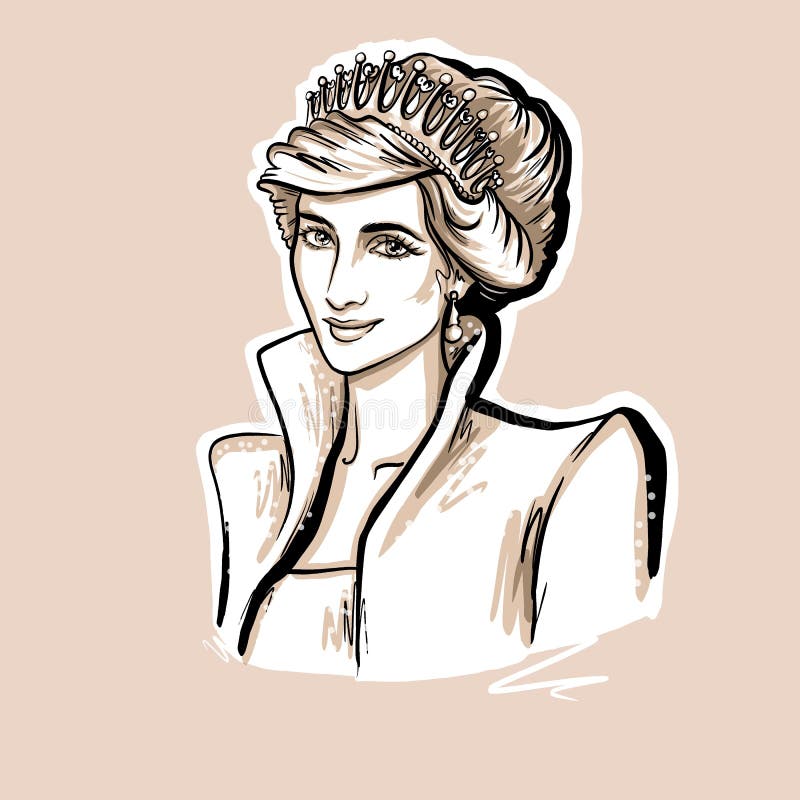 Lady Diana Stock Illustrations – 33 Lady Diana Stock Illustrations, Vectors  & Clipart - Dreamstime