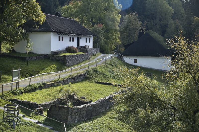 Kaliste, Slovakia: a village in Banska Bystrica district. Commemorative site of the Slovak National Uprising