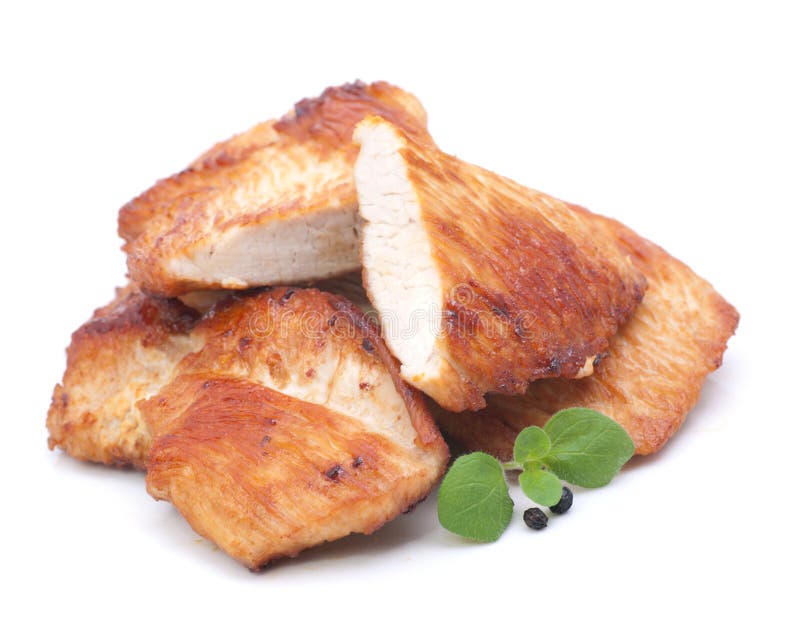 Kalkoense hen escalope royalty-vrije stock afbeelding Kalkoense hen escalope royalty-vrije stock afbeelding