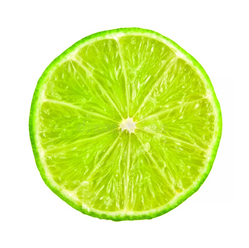 Kalkzitrusfruchtscheibe stockbild Kalkzitrusfruchtscheibe stockbild