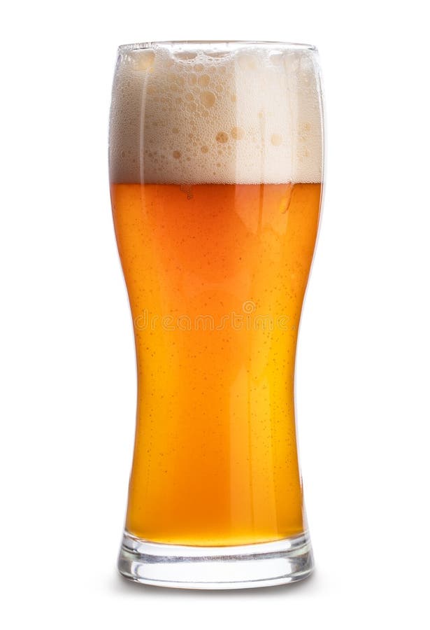Kaltes Bier in einem Glas lokalisiert auf weißem Hintergrund Über Weiß stockbilder Kaltes Bier in einem Glas lokalisiert auf weißem Hintergrund Über Weiß stockbilder