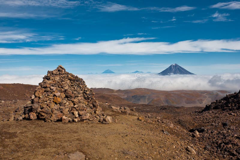 Kamchatka landscape.