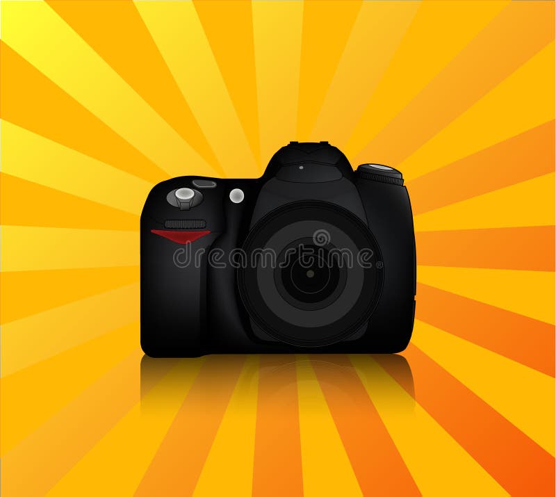 kamery dslr ilustracja wektor kamery dslr ilustracja wektor