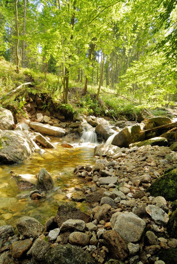 Kamienczyk region waterfalls