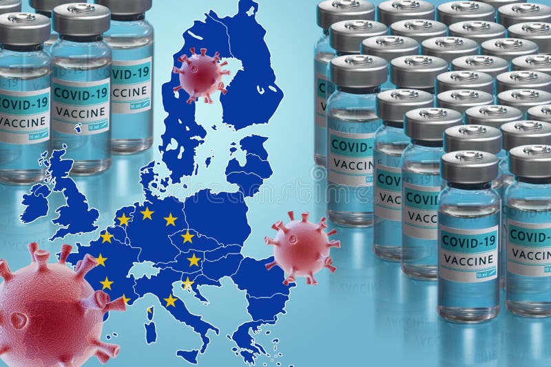Kampania szczepień w unii europejskiej.