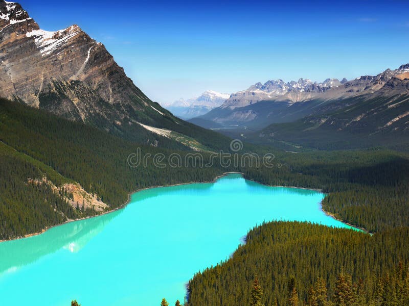 Kanada, natura krajobraz, Banff park narodowy fotografia stock Kanada, natura krajobraz, Banff park narodowy fotografia stock