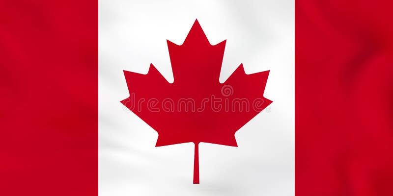 Kanada vinkande flagga Textur för Kanada nationsflaggabakgrund vektor illustrationer Kanada vinkande flagga Textur för Kanada nationsflaggabakgrund vektor illustrationer