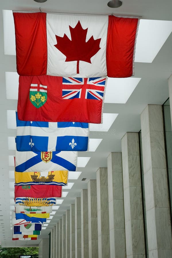 Flags of all Canadian provinces. Flags of all Canadian provinces