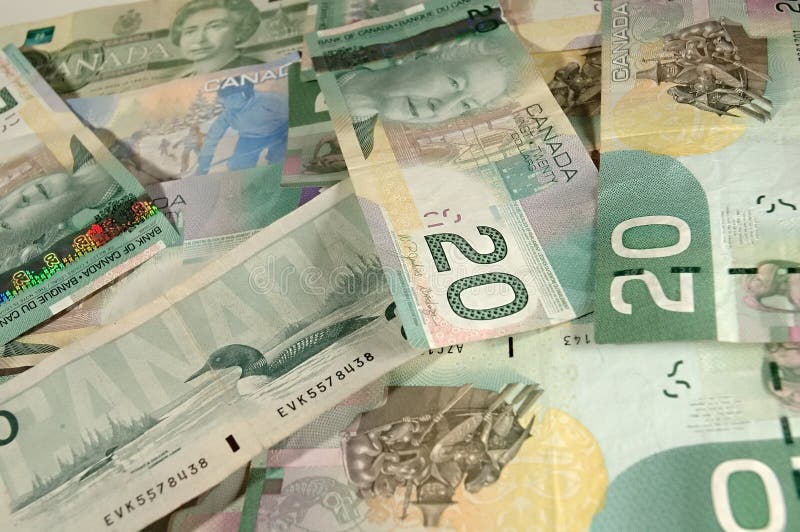 Kanadisches Geld lizenzfreies stockfoto Kanadisches Geld lizenzfreies stockfoto