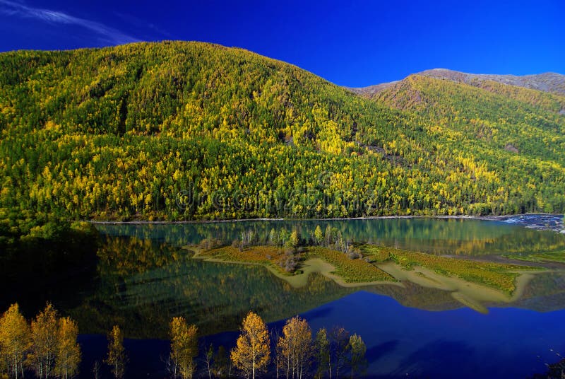 Kanas Lake china