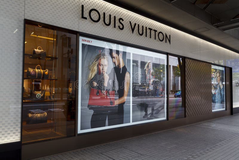 Louis Vuitton Boutique Store Stock Photo - Download Image Now