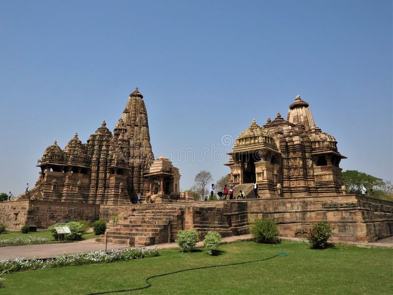 Kandariya Mahadev Temple, Khajuraho, Indien Unescos världsarvslista royaltyfri foto Kandariya Mahadev Temple, Khajuraho, Indien Unescos världsarvslista royaltyfri foto