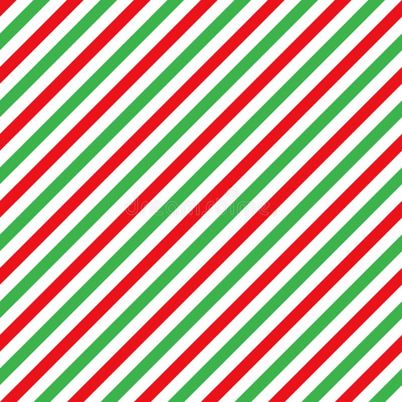 Kandiskorg diagonal rand röd, vit, sömlös julbakgrund royaltyfri illustrationer