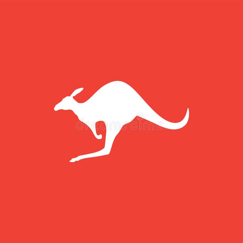 Tổng hợp 100 White kangaroo red background logo Thiết kế logo độc đáo và chuyên nghiệp