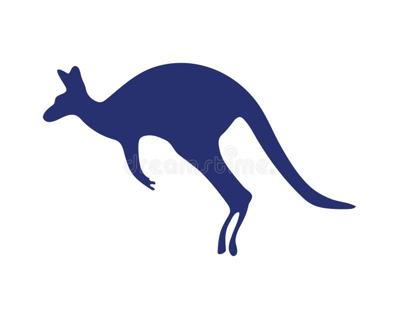 Kangaroo Jumping Silhouette Stock Illustrations 354 Kangaroo Jumping Silhouette Stock