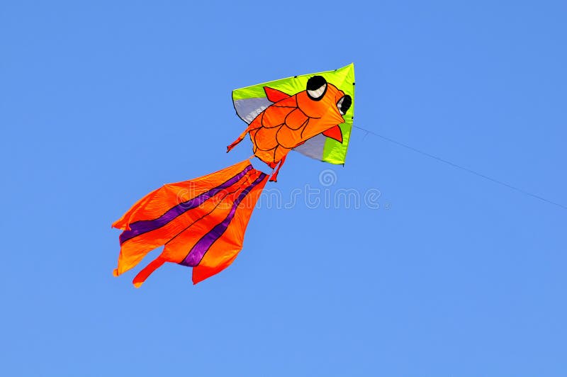 Colorful kite in the wind. Colorful kite in the wind