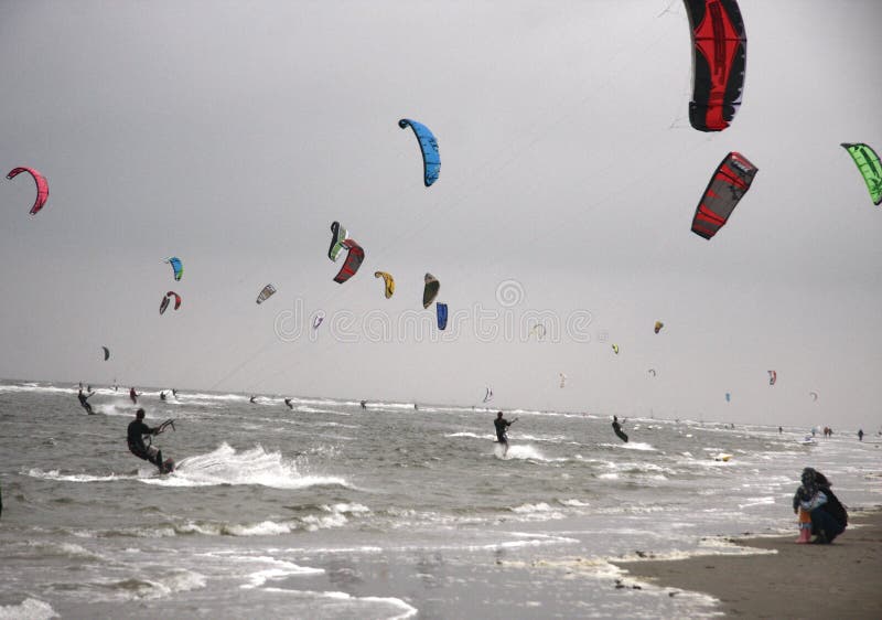 Kania surfing obraz stock Kania surfing obraz stock