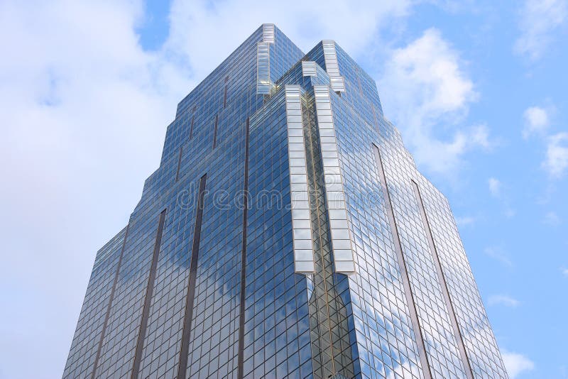 KANSAS CITY, MO - JUNE 25: One Kansas City Place building on June 25, 2013 in Kansas City, Missouri. It is the tallest building in Missouri at 624 ft (190 m). It was completed in 1988.