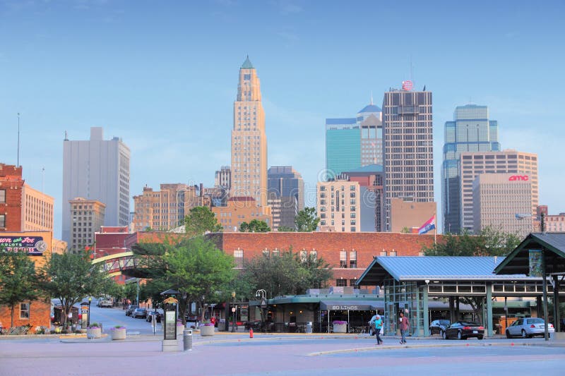 Kansas City imagem de stock Kansas City imagem de stock