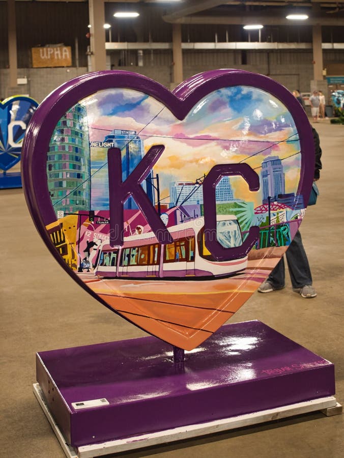 Kansas City KC Heart - KC Streetcar Theme