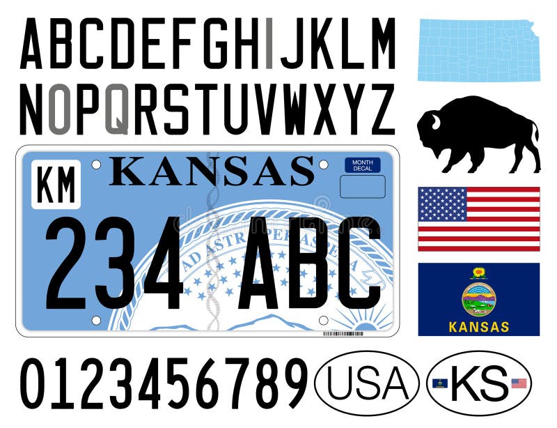 Vector template of sample driver license plastic card for USA Massachusetts  Stock Vector