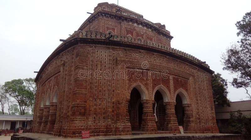 Hindu temple built in 1752 with an exclusive terracotta finish, is located in a difficult accessible place in Bangladesh. Ancient terracotta bas-reliefs that decorated the temple contain exclusive images. Stories from the Ramayana and the Mahabharata, the exploits of Krishna in pictures. Hindu temple built in 1752 with an exclusive terracotta finish, is located in a difficult accessible place in Bangladesh. Ancient terracotta bas-reliefs that decorated the temple contain exclusive images. Stories from the Ramayana and the Mahabharata, the exploits of Krishna in pictures