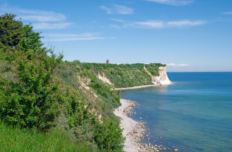 Kap Arkona, Ruegen-Insel, Ostsee, Deutschland Stockbild - Bild von