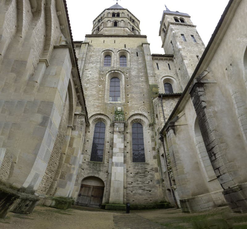 Kapel van Cluny Abbey SaÃ'ne et de Loire, Bourgondië Frankrijk Europa