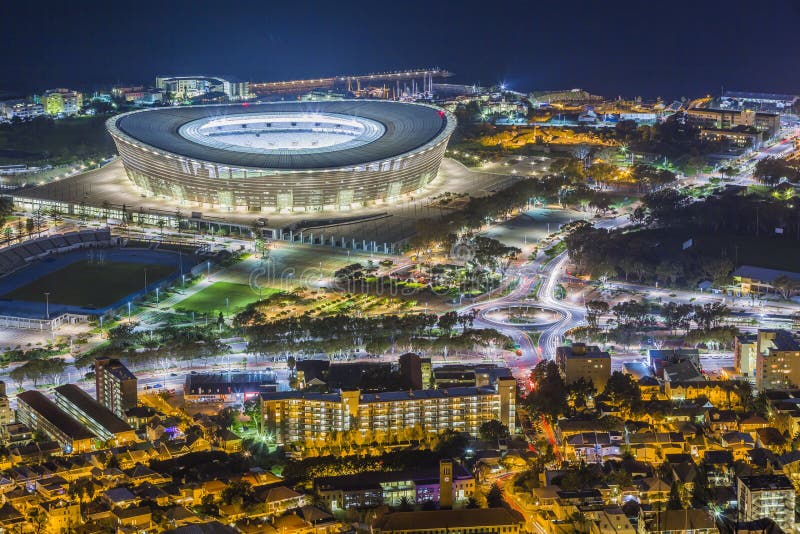 Kapstadt-Stadion Südafrika stockfoto Kapstadt-Stadion Südafrika stockfoto