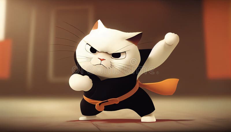 Karate Cat Stock Illustrations – 173 Karate Cat Stock Illustrations,  Vectors & Clipart - Dreamstime