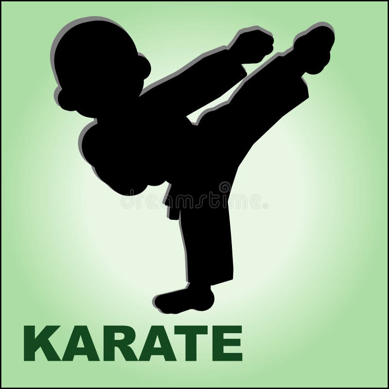 Karate kid. MARTIAL ARTS. stock vector. Illustration of kimono 50520649