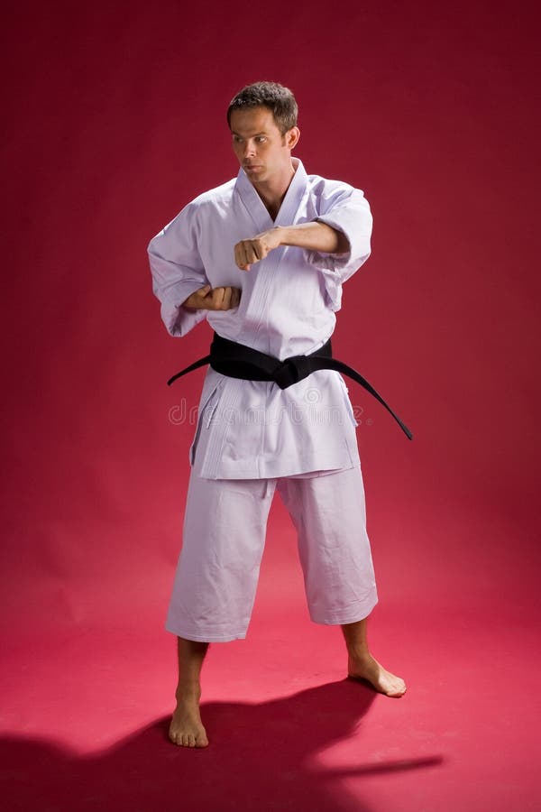 Karate man stock image. Image of expert, power, strong 5920093