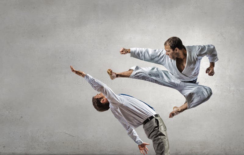 Karate chop stock image. Image of action, athlete, self 