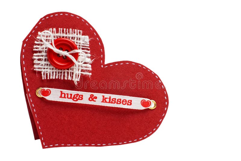 Karciany oryginalny valentine zdjęcia stock