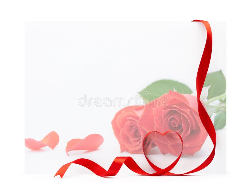Karciany valentine zdjęcie royalty free