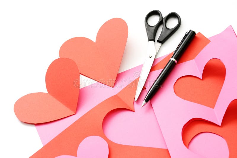 Karciany valentine obrazy royalty free