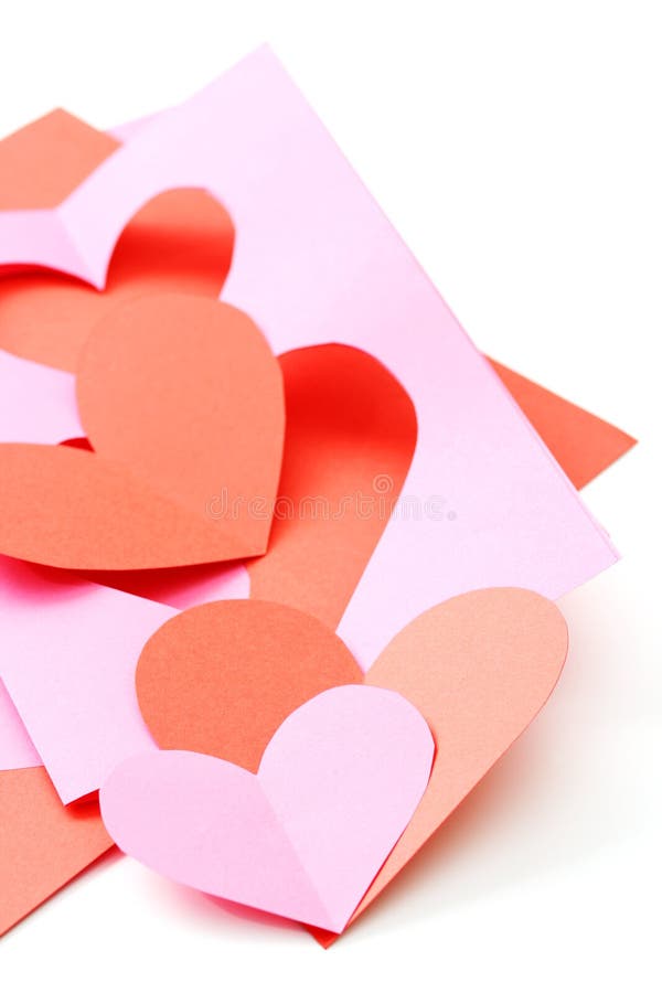 Karciany valentine fotografia royalty free
