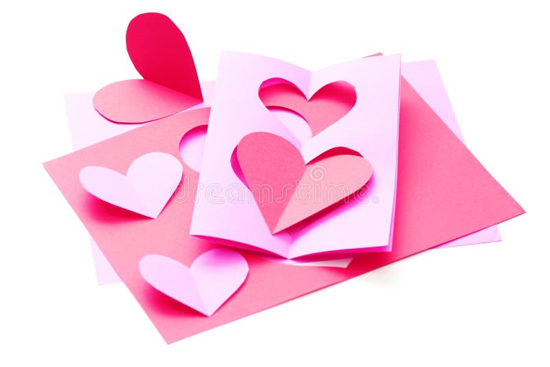 Karciany valentine obraz royalty free
