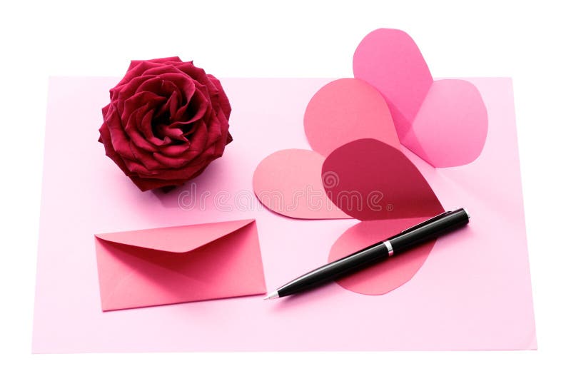 Karciany valentine zdjęcia stock