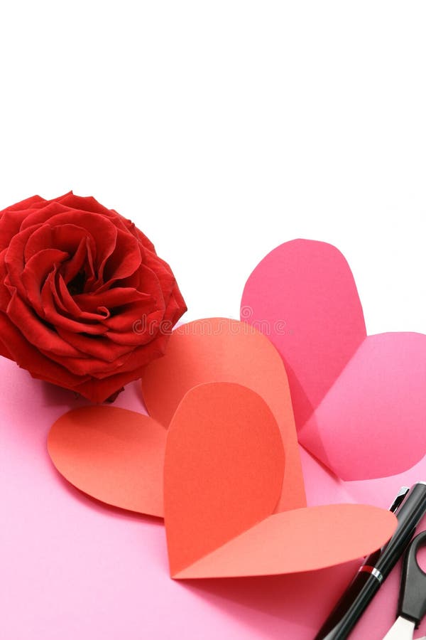 Karciany valentine zdjęcia stock