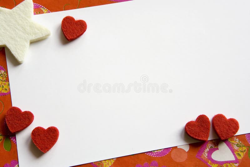 Karciany valentine obrazy royalty free
