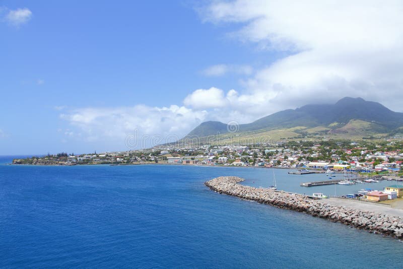 Karibische Insel Str. Kitts