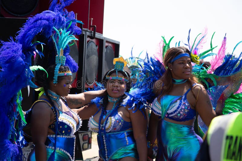 Karibische Parade 2018 Baltimores Redaktionelles Stockfotografie - Bild ...