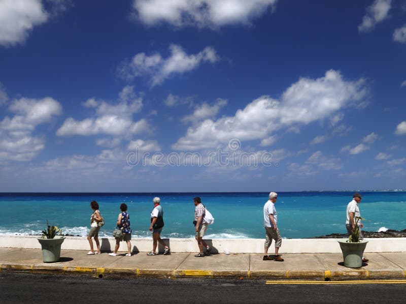 Karibische Touristen lizenzfreies stockfoto Karibische Touristen lizenzfreies stockfoto