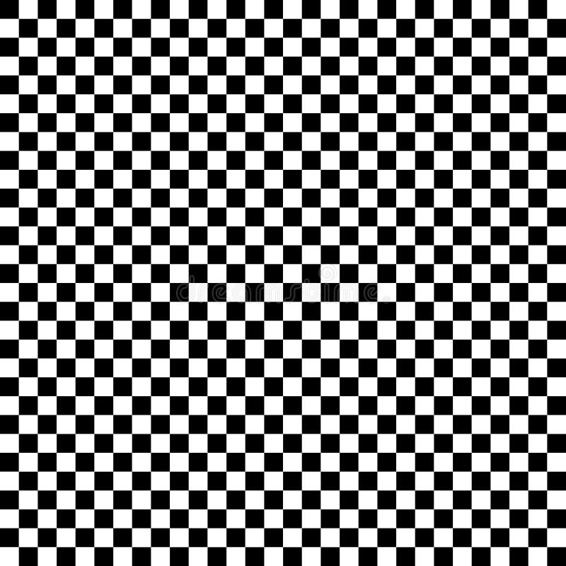 Karierter geometrischer Vektorhintergrund mit Schwarzweiss-Fliese Ende des Spielcheckgehilfen, einfarbiges Schwarzweiss mit H? hep vektor abbildung