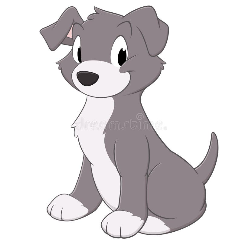 Karikatur-Hund stock abbildung Karikatur-Hund stock abbildung