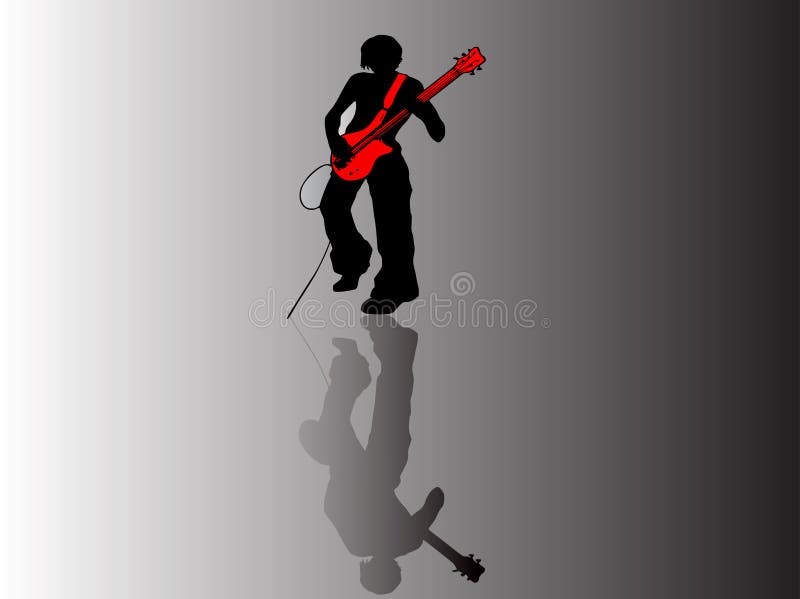 Un Homme Qui Joue De La Guitare, Bâtons Les Icônes Du Personnage  Illustration de Vecteur - Illustration du pictogramme, silhouette: 165545494